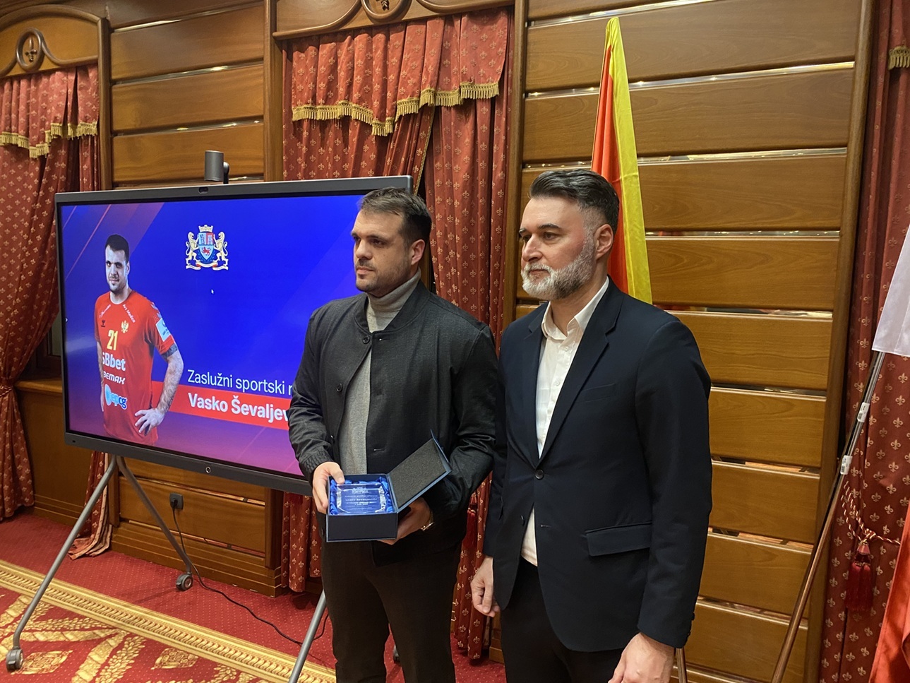 VASKO ŠEVALJEVIĆ DOBITNIK NAGRADE ZA ZASLUŽNOG SPORTSKOG RADNIKA